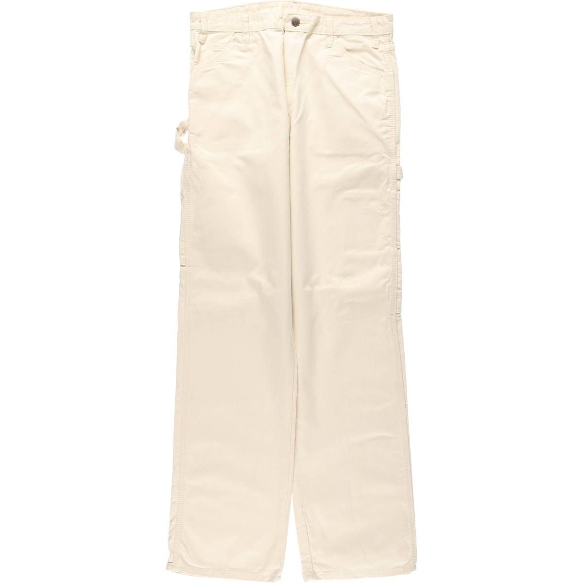 古着 ディッキーズ Dickies 生成り ペインターパンツ メンズw34相当/eaa623200