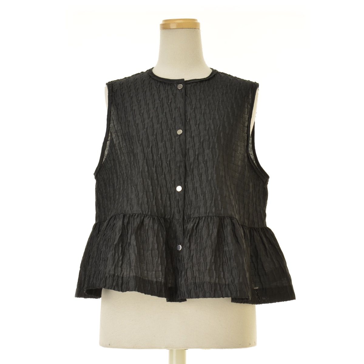 【UNITEDARROWS】1516-162-1575 エアリージャカード ベストベスト