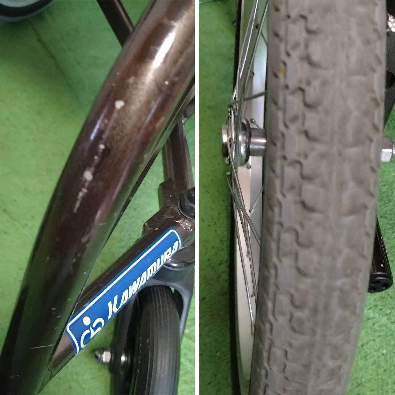 WC-13237) カワムラサイクル WAVIT ウェイビット WA16-40S ノーパンク