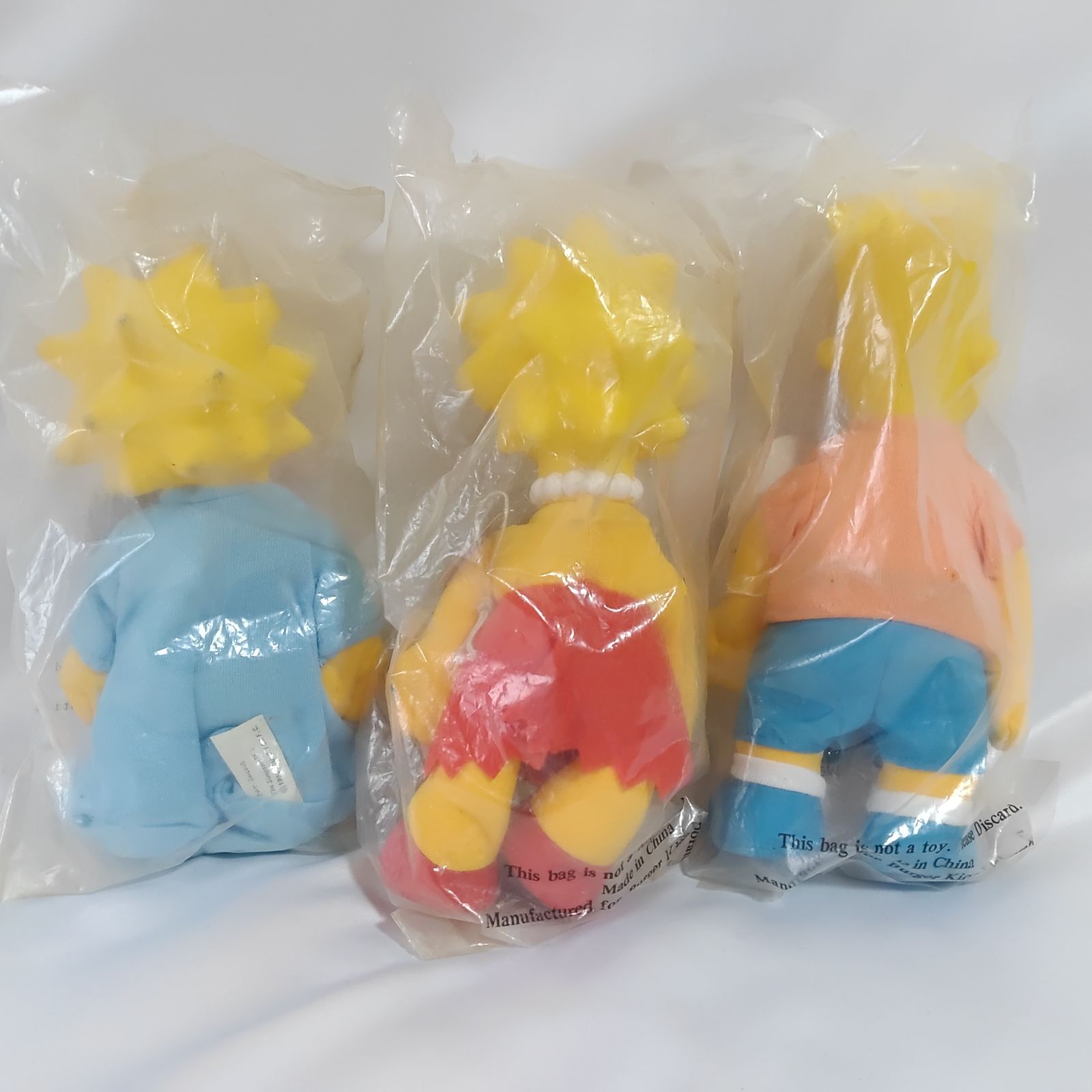 未開封保管品】 3点セット シンプソンズ バーガーキング ミールトイ 3