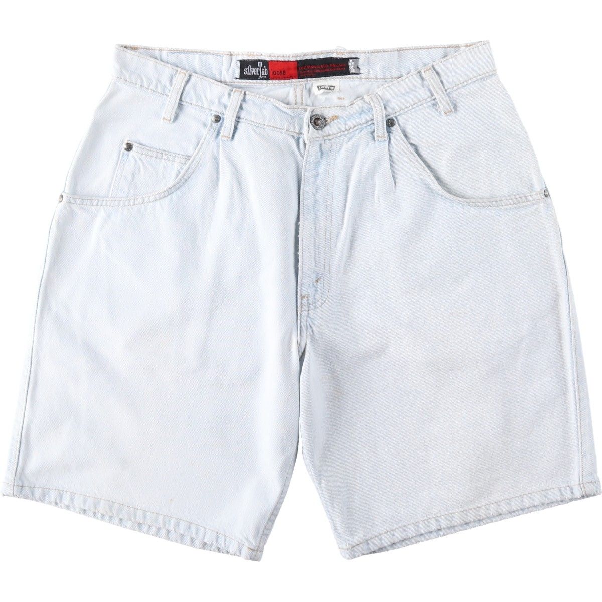 古着 リーバイス Levi's SILVER TAB シルバータブ LOOSE ルーズ デニムショーツ ショートパンツ メンズw35相当/eaa653342