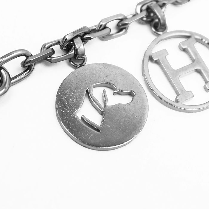 HERMES エルメス アミュレット4 ブルロック カデナ ドッグ H ホース