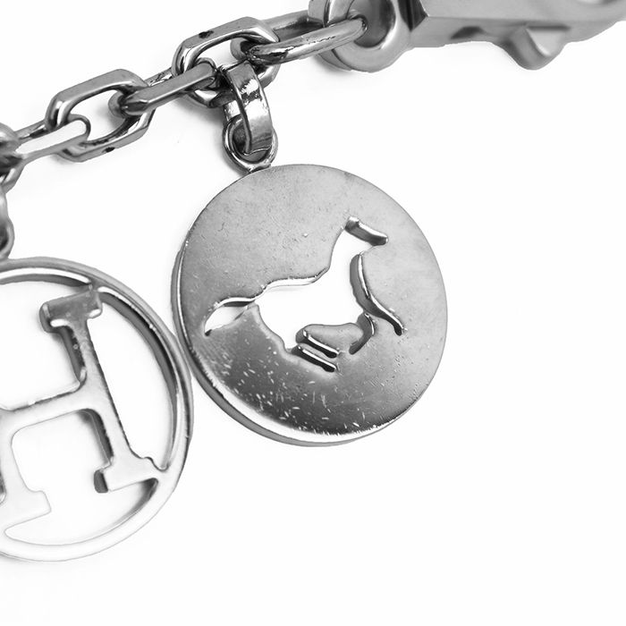 HERMES エルメス アミュレット4 ブルロック カデナ ドッグ H ホース