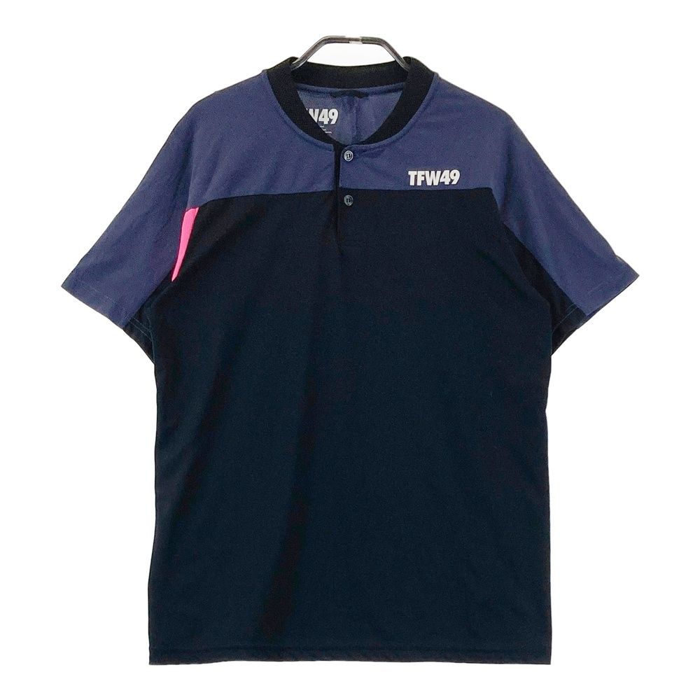 サイズ：M TFW49 ティーエフダブリューフォーティーナイン 半袖Tシャツ ブラック系 [240101708348] ゴルフウェア メンズ ストスト
