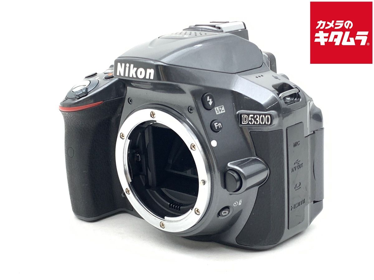 【中古】 【並品】 ニコン D5300 ボディ グレー 19,440円