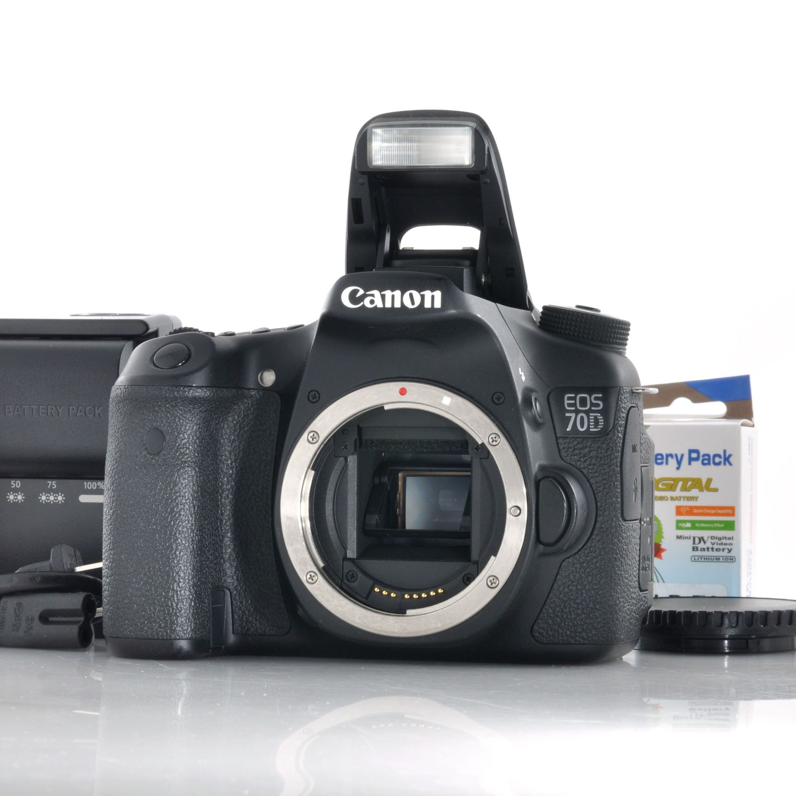 【キヤノン】Canon EOS 70D ショット数41668回 デジタル一眼 + バッテリー, 充電器付き #S532