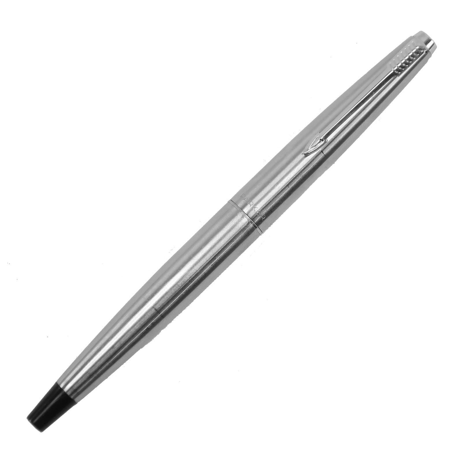 【PARKER】パーカー パーカー45 ペン先14K M(中字) 筆記用具 ステーショナリー シルバーカラー _ 万年筆