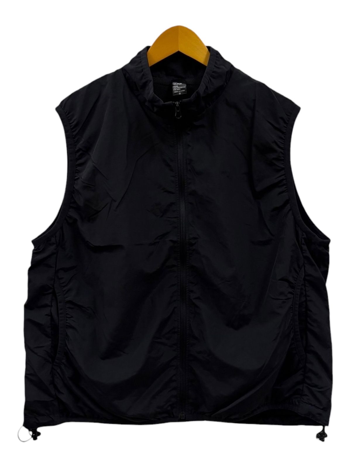 BEIMAR (ビーマー) 別注 Nylon Light Weight Packable Vest ナイロンベスト パッカブル WB103MBV-Z S ブラック メンズ/078