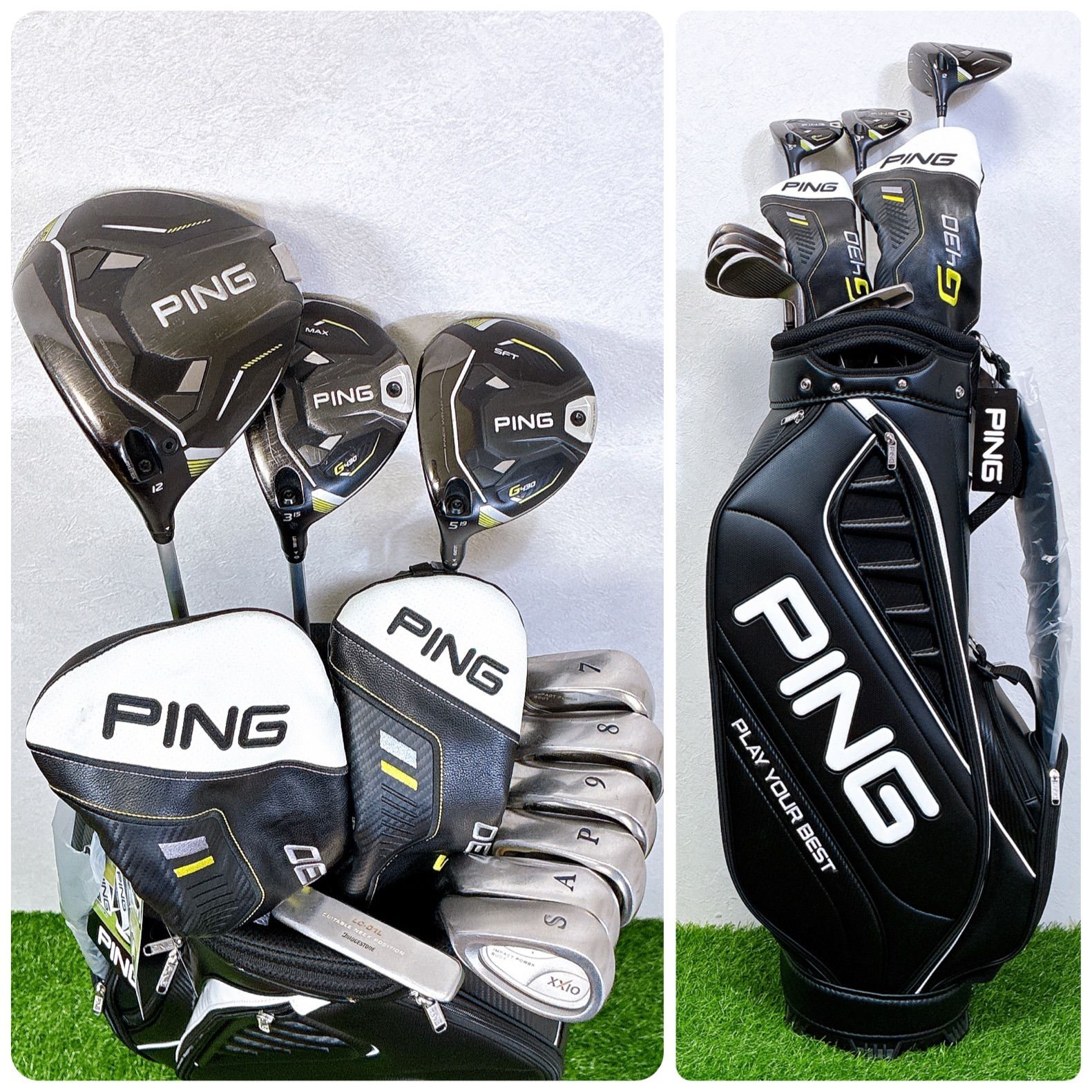 PING G430 MAX10K レフティ 左 メンズ ゴルフクラブセット 新品