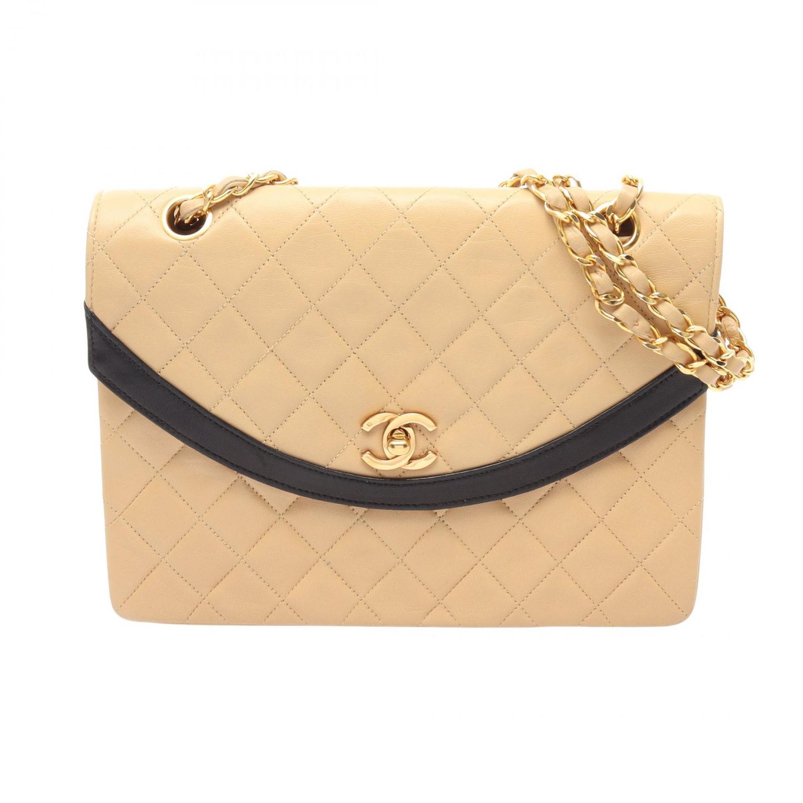 CHANEL シャネル マトラッセ シングルフラップ ショルダーバッグ