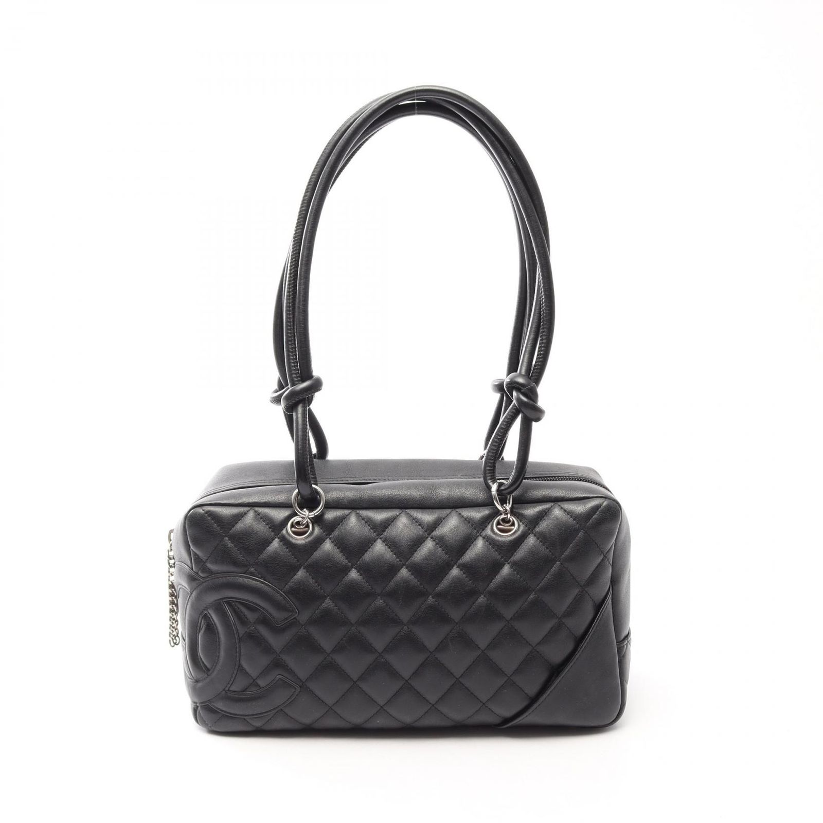 CHANEL シャネル カンボンライン ボーリングバッグ ショルダーバッグ