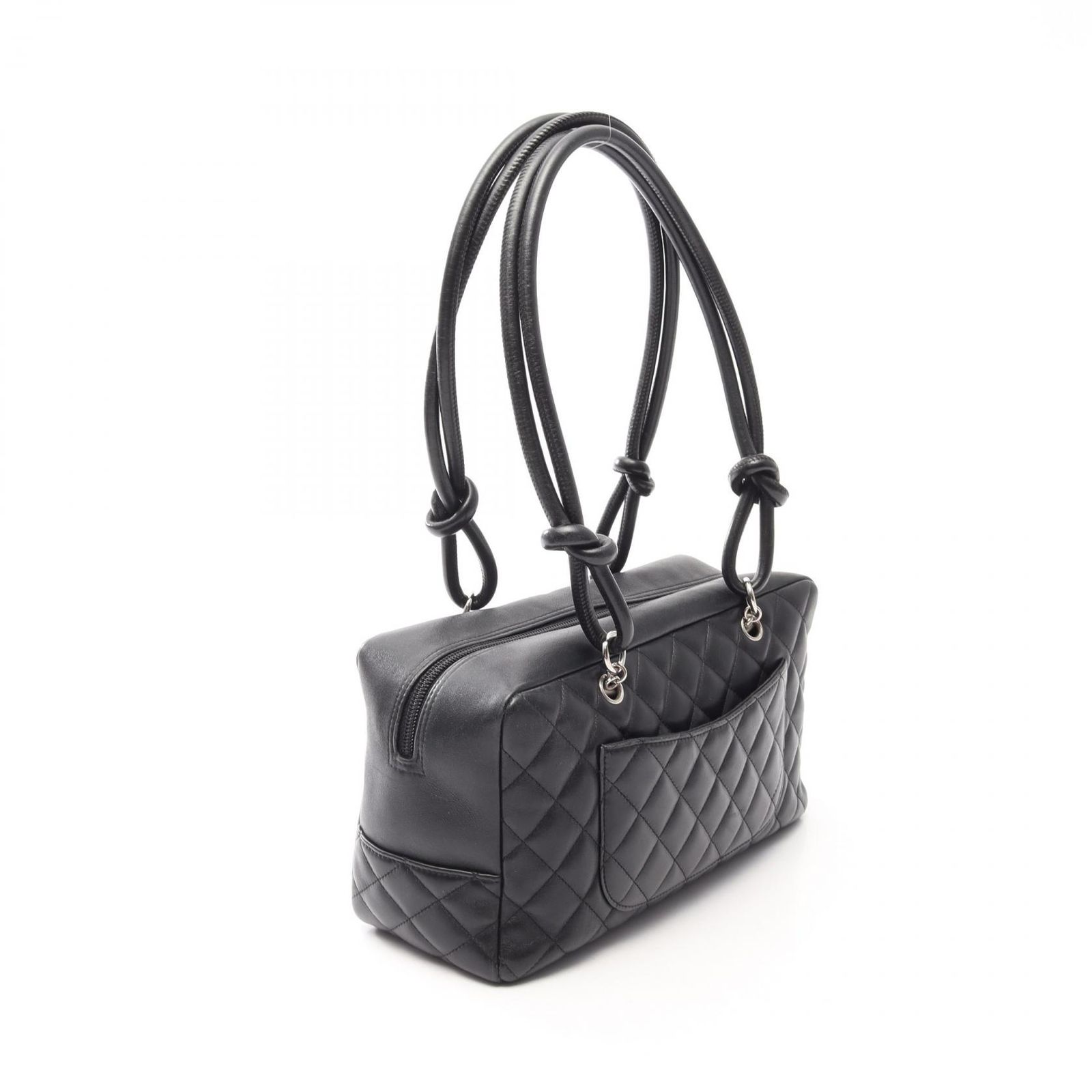 CHANEL シャネル カンボンライン ボーリングバッグ ショルダーバッグ
