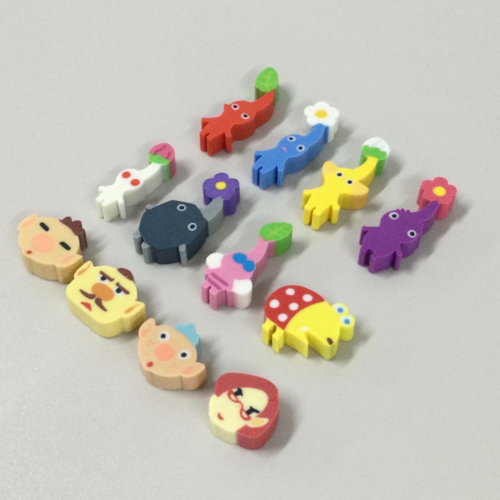 PIK612-0013【新品・未使用】ピクミン3 デラックス つめつめ消しゴム