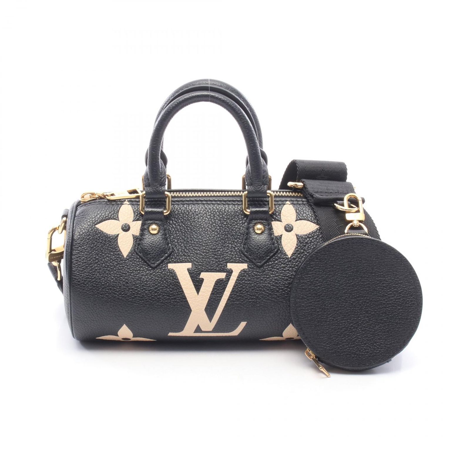LOUIS VUITTON ルイ・ヴィトン パピヨンBB バイカラーモノグラムアンプラント 2WAY ハンドバッグ