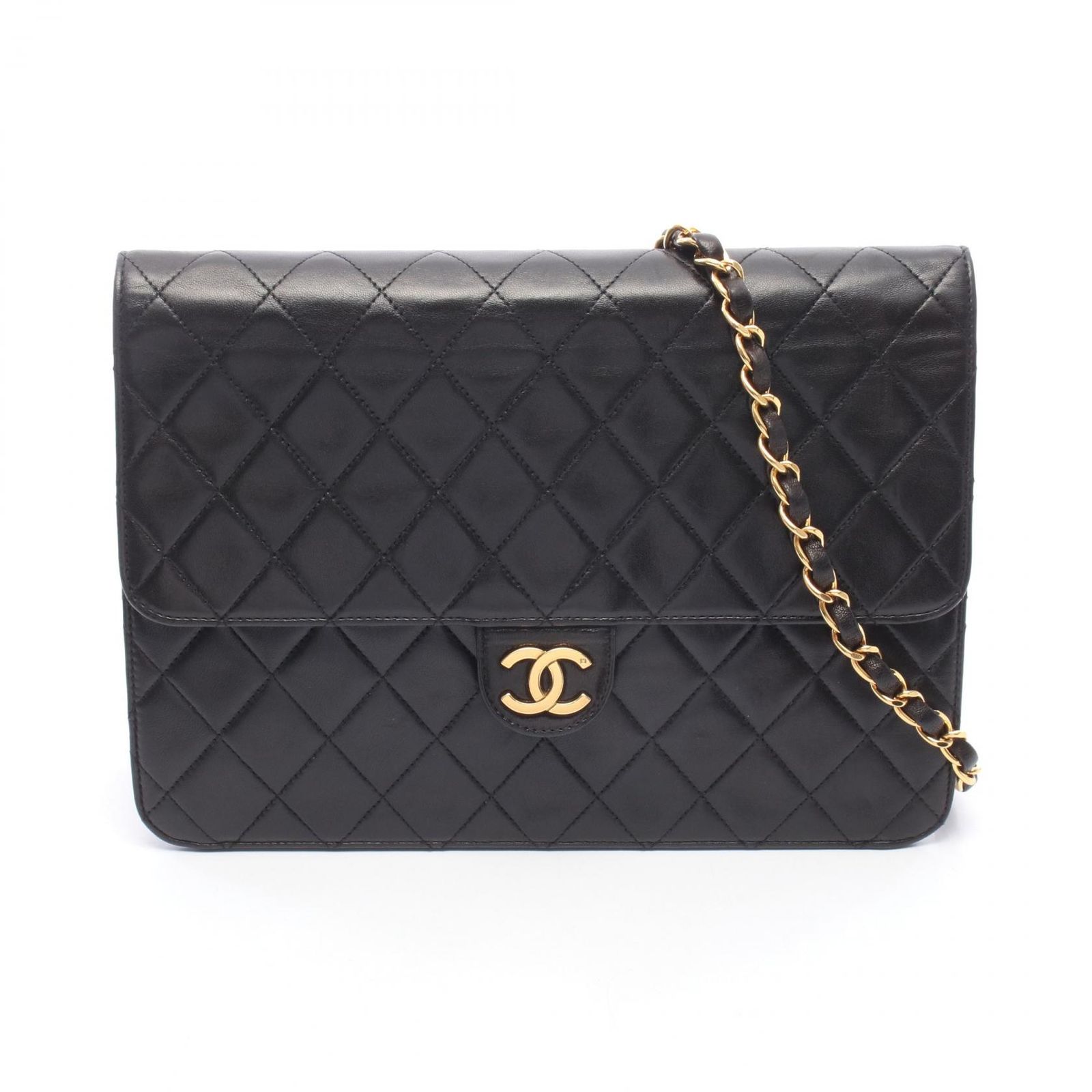 CHANEL シャネル マトラッセ プッシュロック ショルダーバッグ