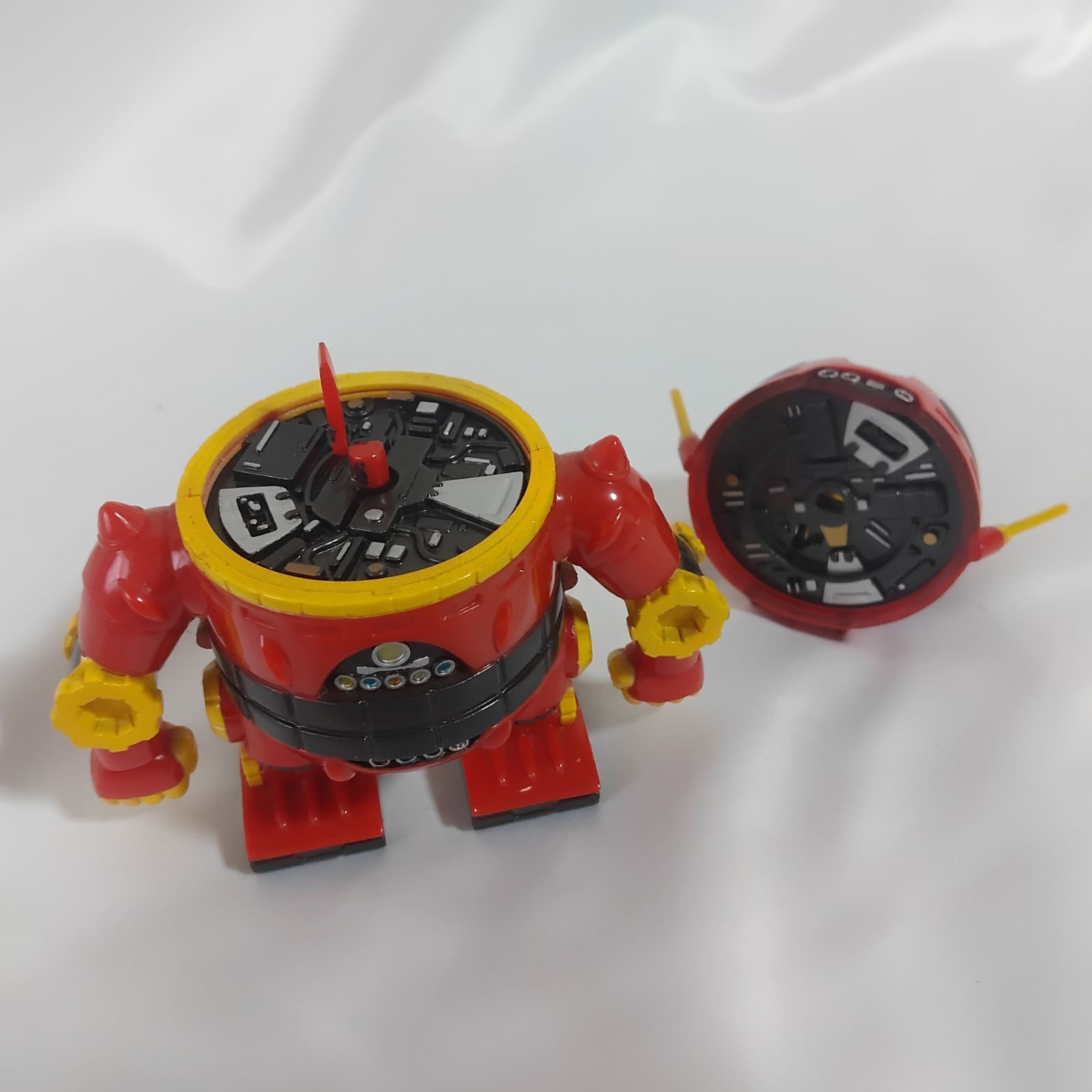 中古】 宇宙戦艦ヤマト アナライザー フィギュア ロボット 分割 分解