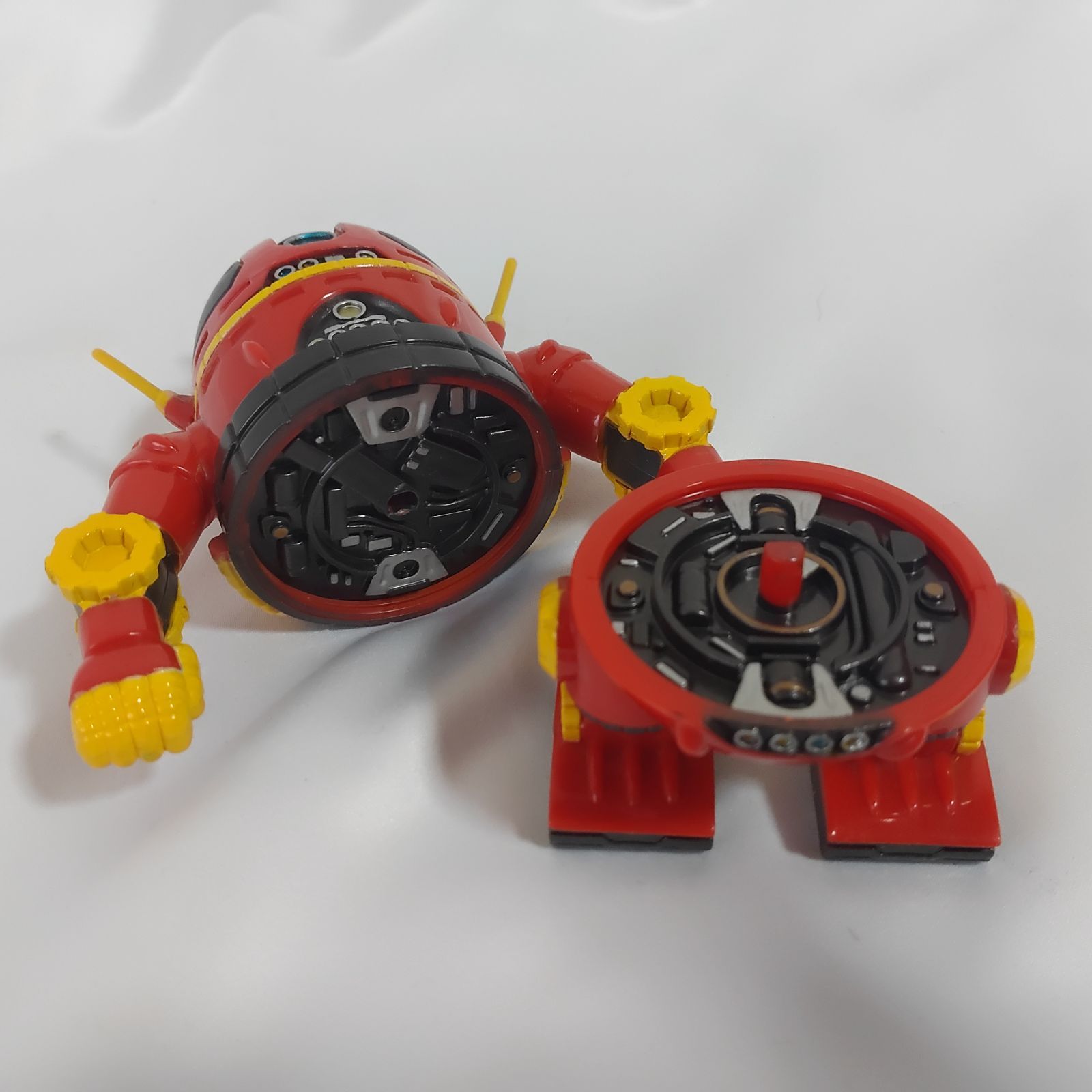 中古】 宇宙戦艦ヤマト アナライザー フィギュア ロボット 分割 分解