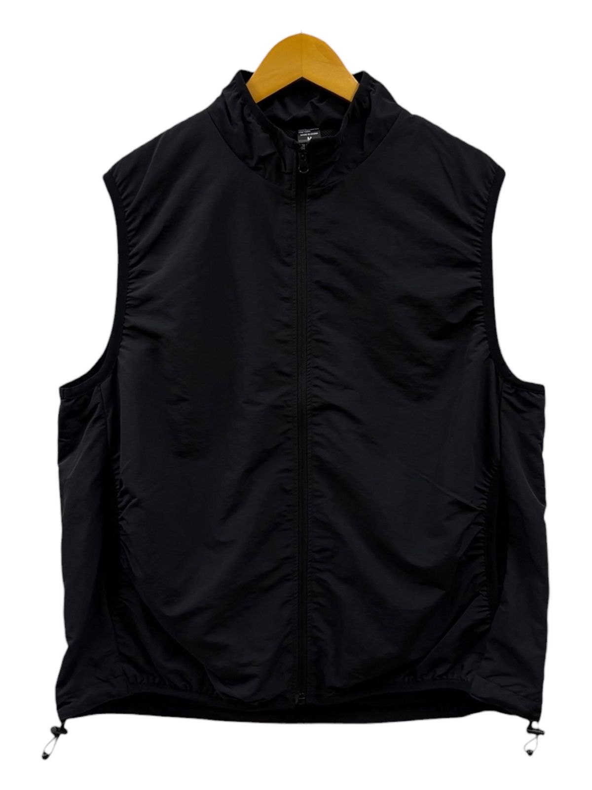 BEIMAR (ビーマー) 別注 Nylon Light Weight Packable Vest ナイロンベスト パッカブル WB103MPV-Z M ブラック メンズ/078
