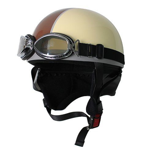 ☆新品☆モトボワットBB バイク ヘルメット ハーフ ビンテージ フリーサイズ (58?60cm未満) 24a438bd