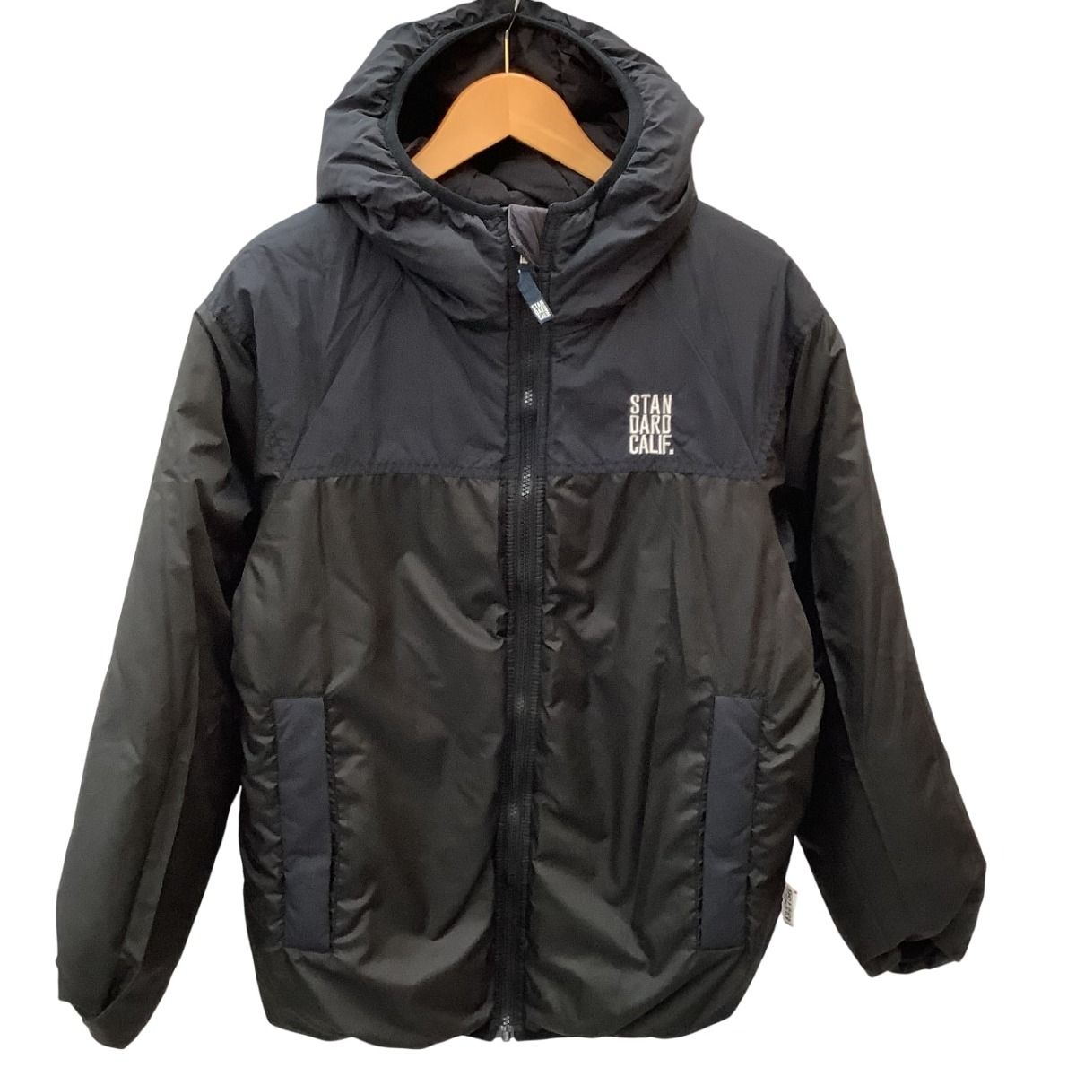 ♪♪Stadard california スタンダード カリフォルニア メンズ リバーシブル ブルゾン ジャンパー SIZE L ブラック