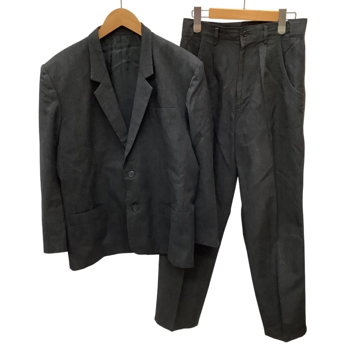 ♪♪Y's ワイズ 80s 初期タグ VINTAGE メンズ セットアップスーツ SIZE M グレー