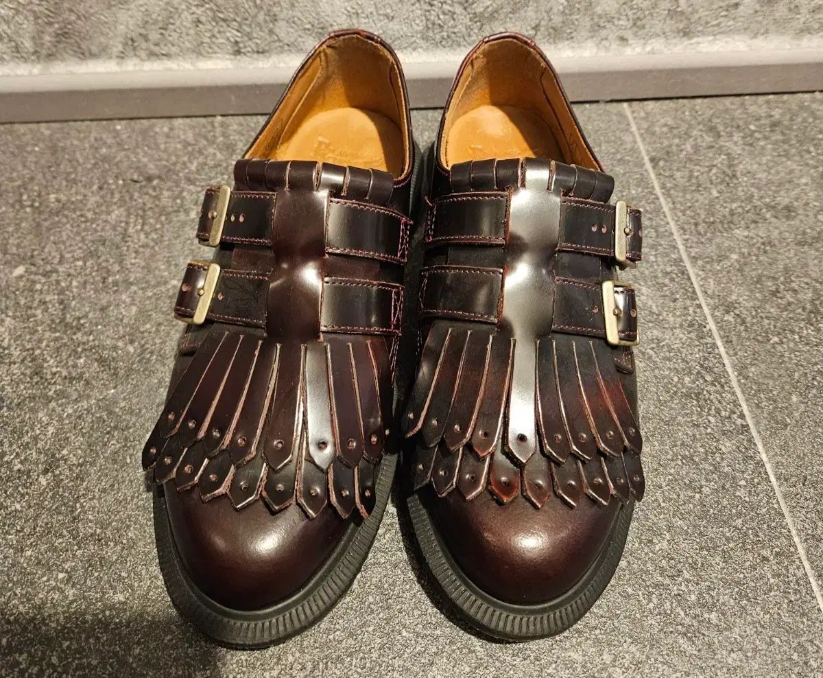 DR. MARTENS ドクターマーチン エルラリア さくらんぼレッド ローファー 220サイズ(UK3)