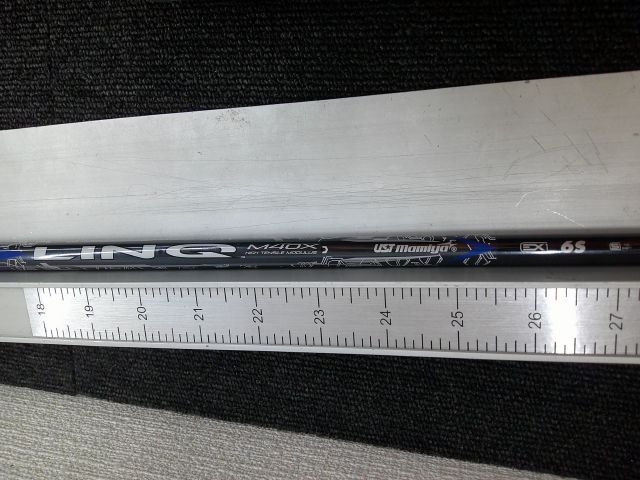 中古 シャフト USTマミヤ LIN-Q BLUE EX 6（S） 43.625インチ/S/0[0643]■松山店