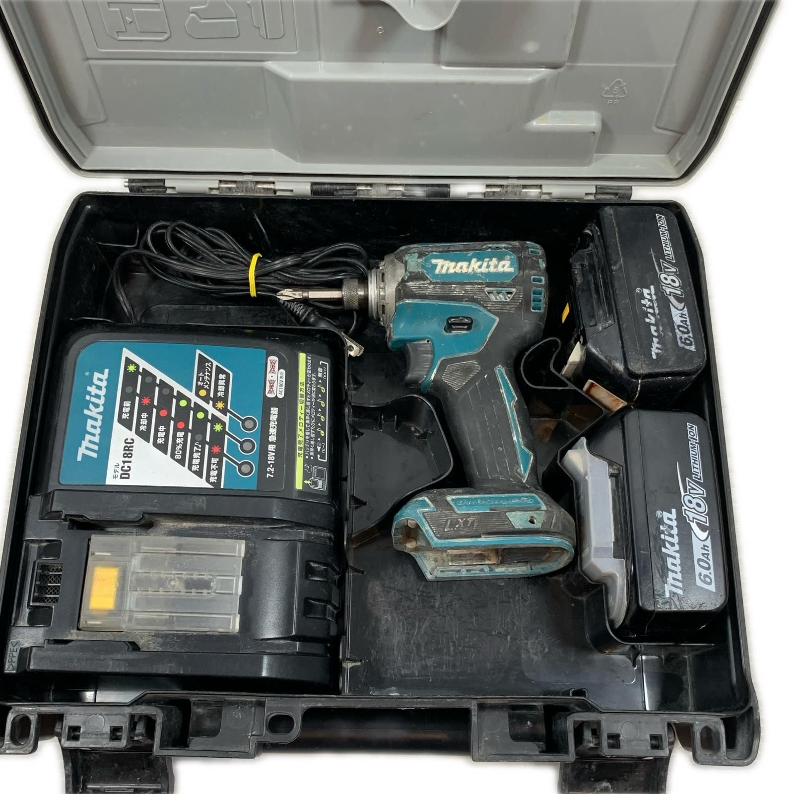 MAKITA マキタ 締め付け工具 インパクトドライバ コードレス式 18v 