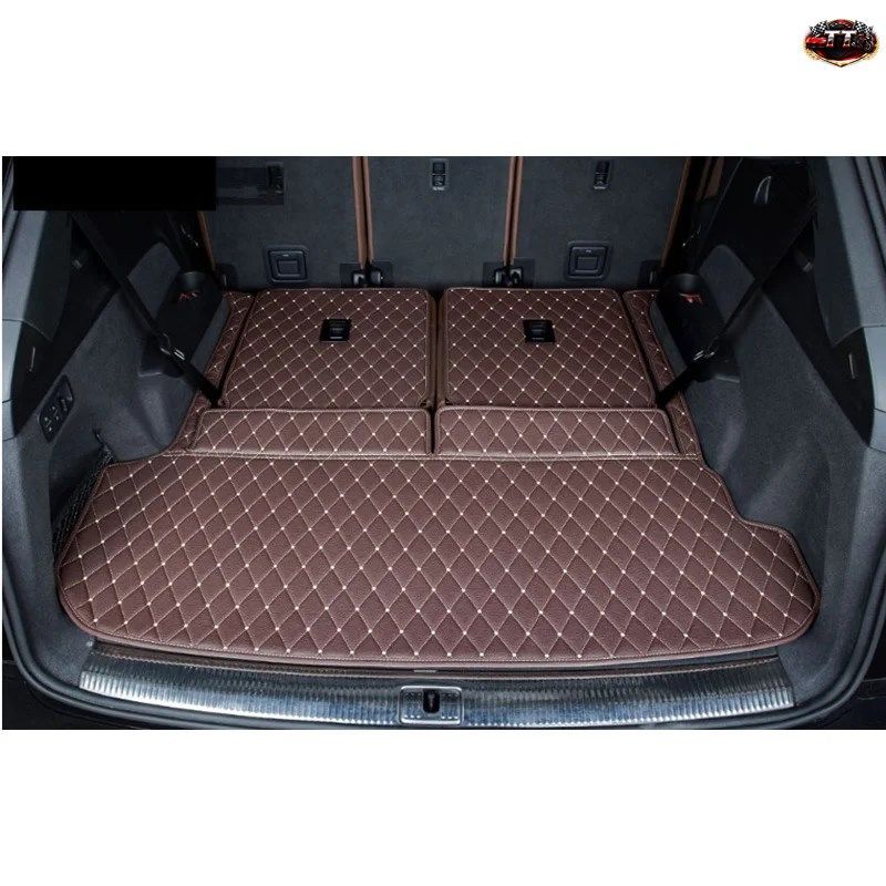 アウディ Q7 7人乗り 2022-2015 専用トランクマット トランクカーペット カーゴディテール モバイル