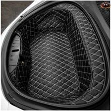テスラ モデル3 Y 2020 2021 車用トランクマット フロントカーゴライナー インテリア