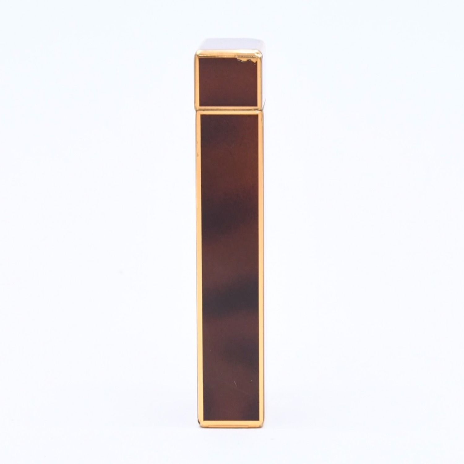 Cartier カルティエ オーバル ライター ゴールド ブラックラッカー