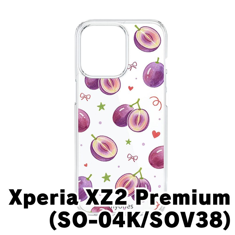 新品未使用】Xperia XZ2 Premium SO-04K/SOV38 クリア ハードケース