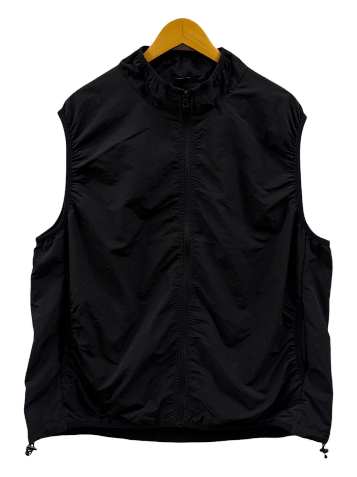 BEIMAR (ビーマー) 別注 Nylon Light Weight Packable Vest ナイロンベスト パッカブル WB103MPV-Z L ブラック メンズ/078