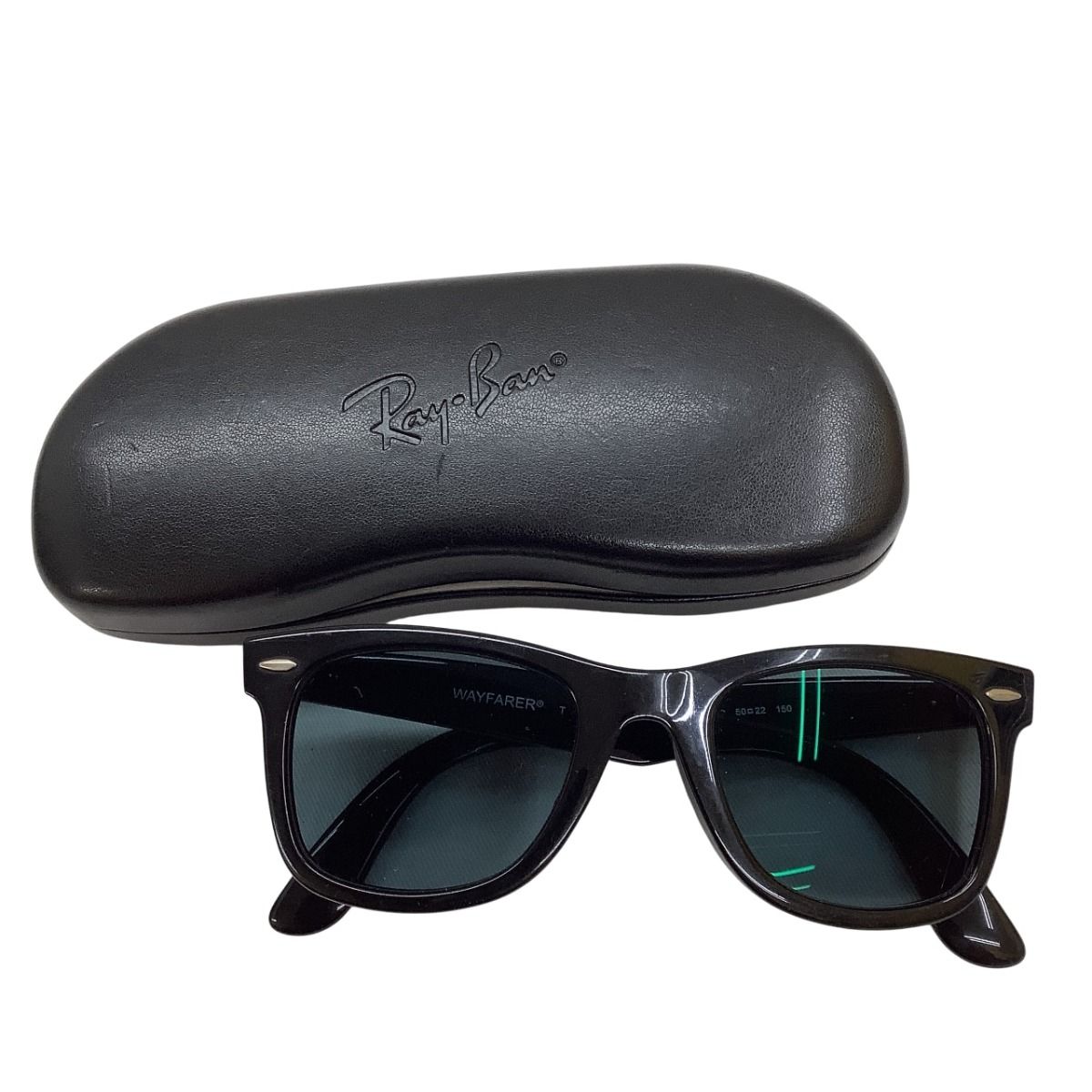 RAY-BAN レイバン サングラス 度入り RB 5121F 2000 ブラック×ネイビー