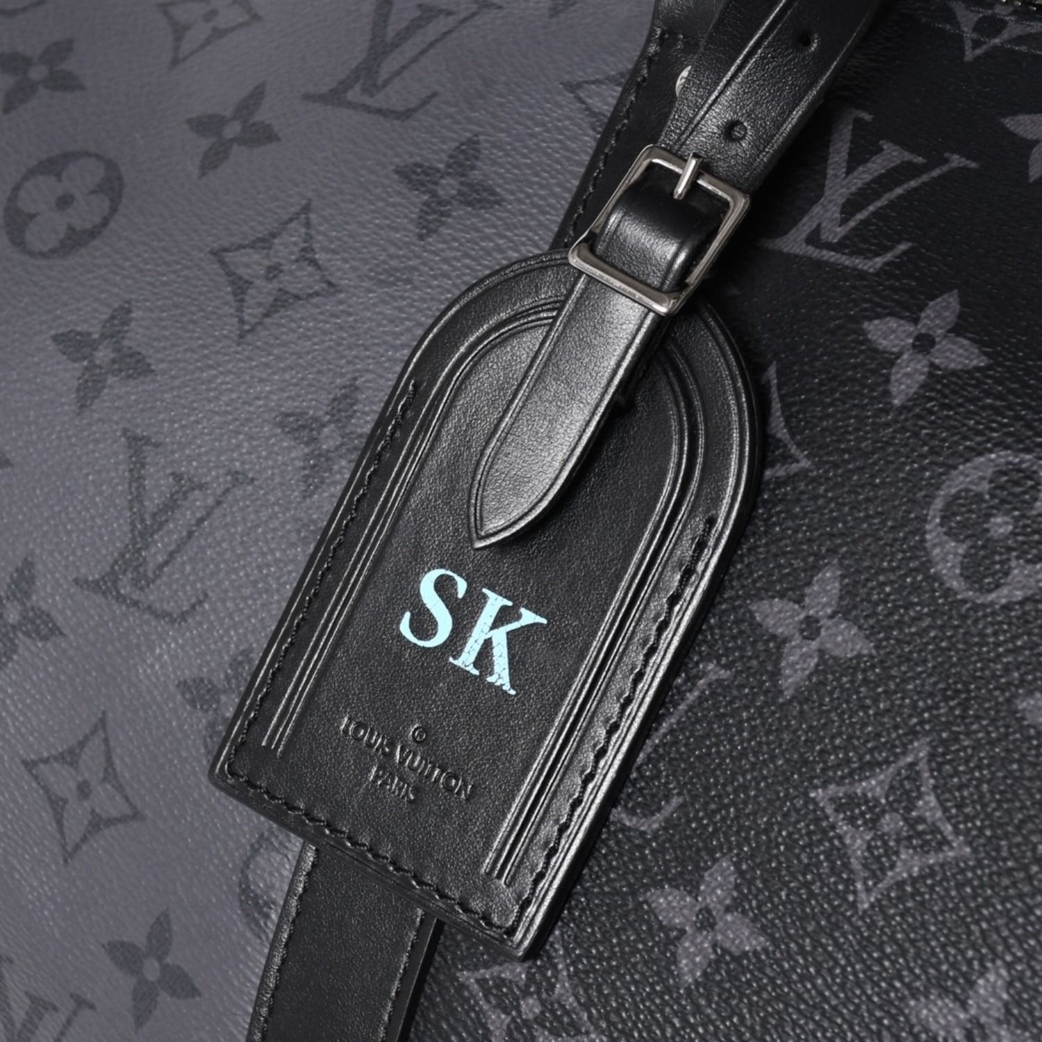 LOUIS LVUITTON ルイヴィトン キーポル・バンドリエール 50 ブラック
