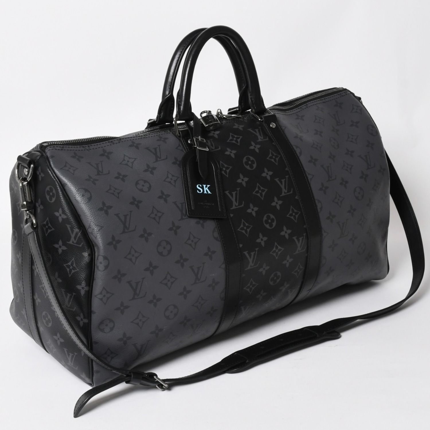 LOUIS VUITTON キーポル バンドリエール 50 M45392 LOUIS LVUITTON ルイヴィトン キーポル・バンドリエール 50 ブラック