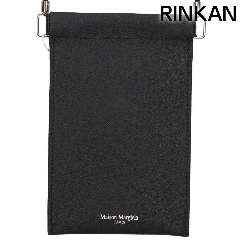 メゾンマルジェラ S56UI0211/PHONE NECK POUCH 4ステッチレザーフォンケースポーチ メンズ 21,608円