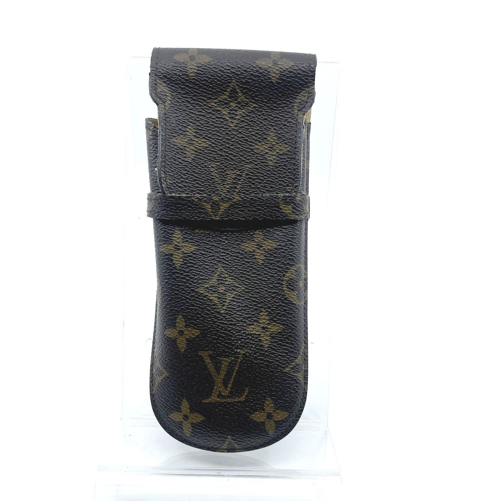 LOUIS VUITTON ルイ ヴィトン モノグラム エテュイ スティロ ペンケース ペン入れ ポーチ M62990 シリアル:MI0090