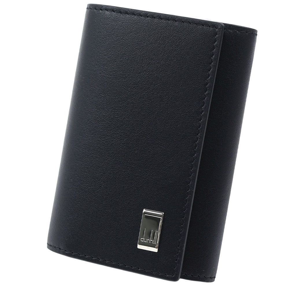 ダンヒル キーケース メンズ サイドカー ブラック 6連キーリング付 スナップボタン レザー Sidecar Key Case dunhill 19F2F50AT001R