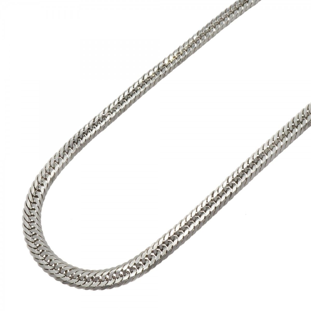 【6khf0026】喜平 ネックレス Pt850 プラチナ トリプル 12面 51cm 50.8g キヘイ【中古】メンズ レディース ユニセックス