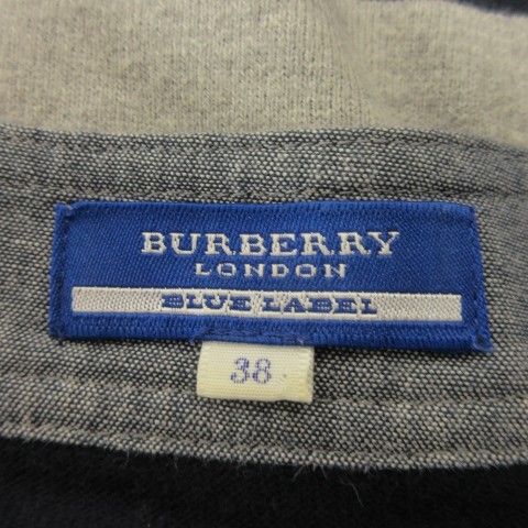 BURBERRYLONDON BLUE LABEL チュニック 38 Mサイズ バーバリーブルーレーベル BURBERRY BLUE LABEL チュニック 38 紺