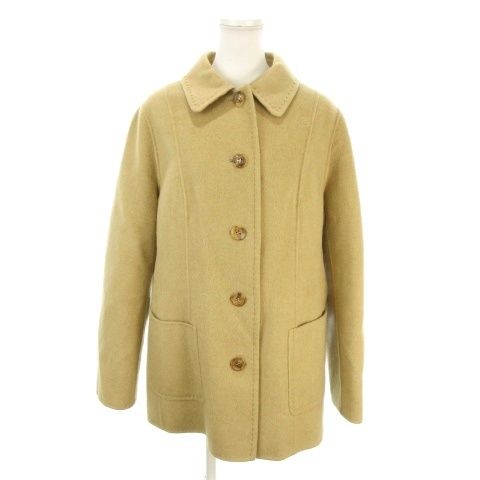 バーバリー ロンドン BURBERRY LONDON コート 44 茶 ブラウン 無地 ステンカラー 長袖 FN155-060-50 /MN39 ■GY50