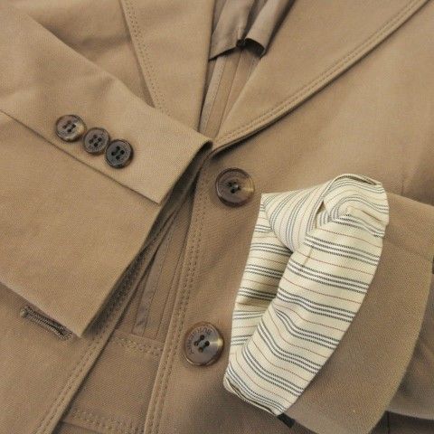 バーバリー ロンドン BURBERRY LONDON テーラードジャケット 38 茶