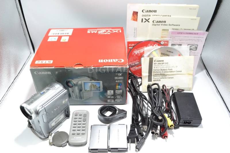 動作品】Canon キャノン IXY DV M5 MiniDV ビデオカメラ 元箱付