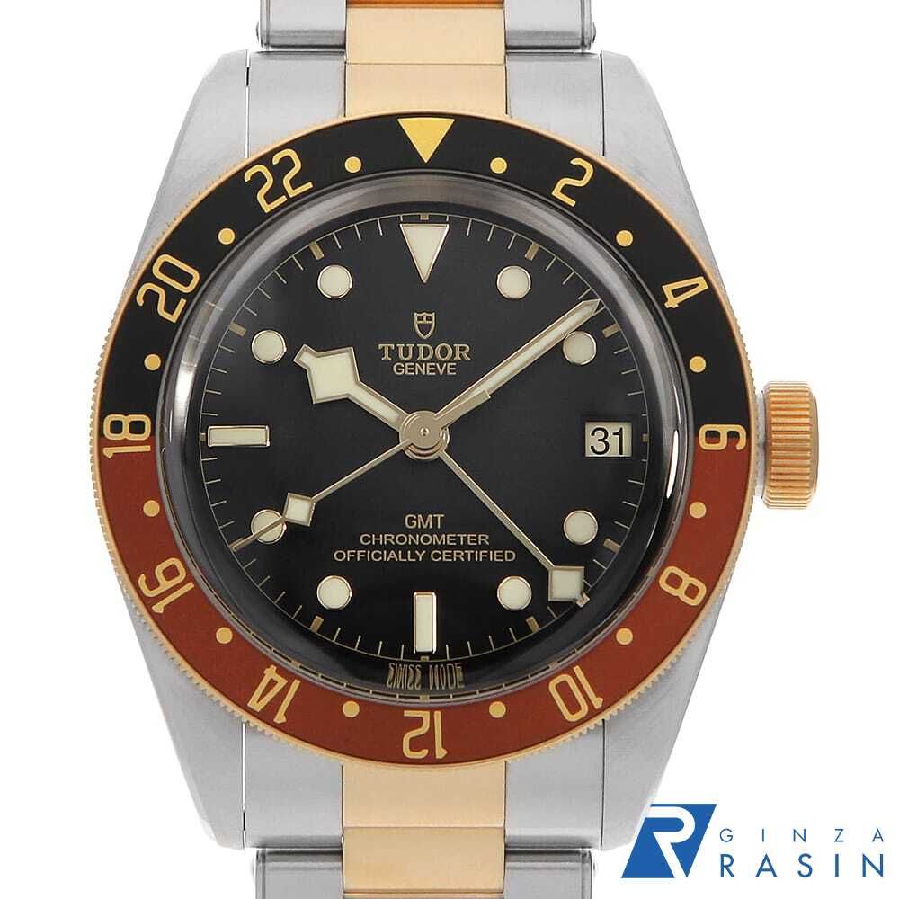 チューダー ヘリテージ ブラックベイ GMT 79833MN 中古 メンズ