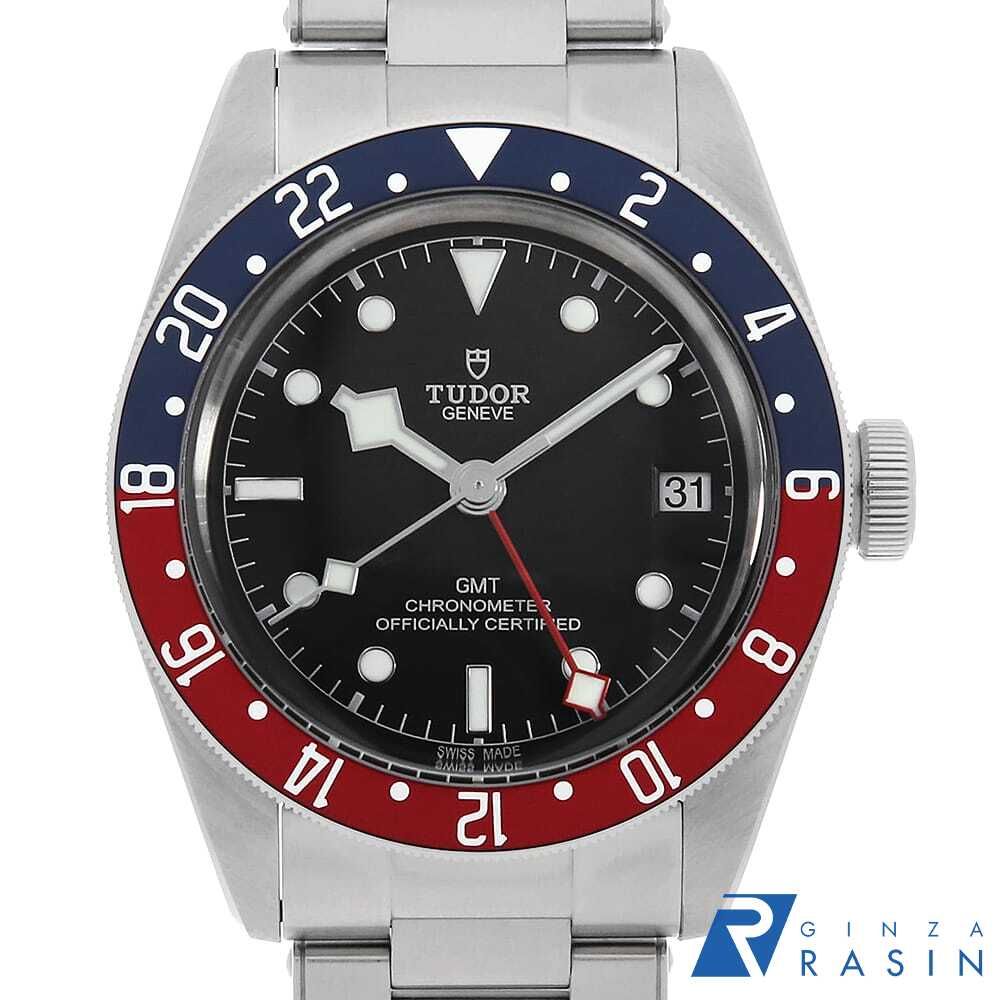 チューダー ヘリテージ ブラックベイ GMT 79830RB 中古 メンズ