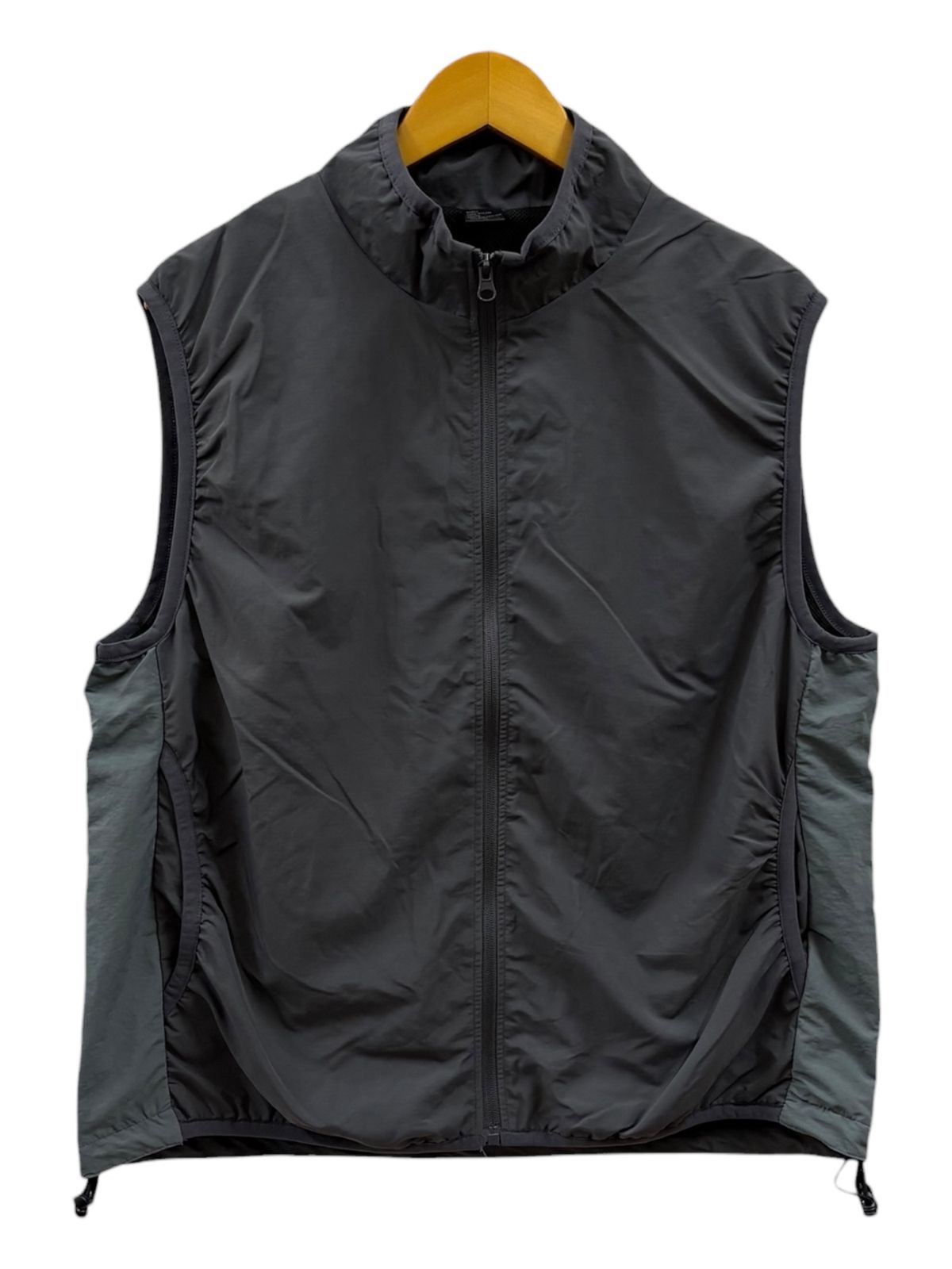 BEIMAR (ビーマー) 別注 Nylon Light Weight Packable Vest ナイロンベスト パッカブル WB103MPV-Z アイスグレー S メンズ/078
