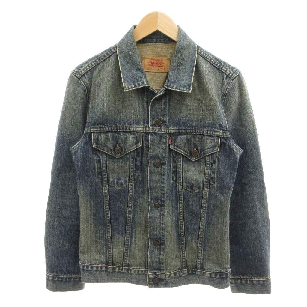 リーバイス Levi's 527 70599 Gジャン デニム ジャケット M 紺 ネイビー 3rd サード 胸ポケット /SJ ■GY50