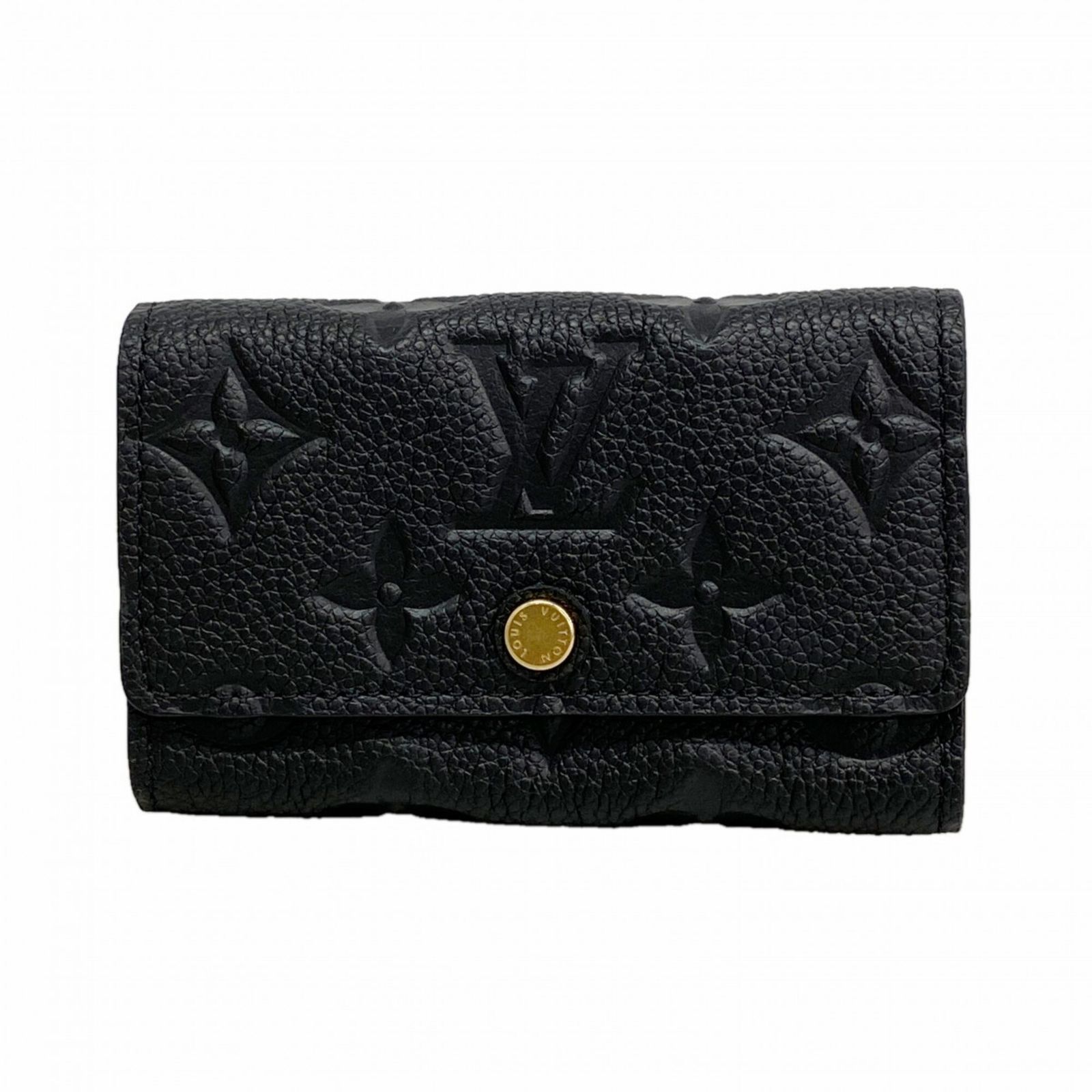 ルイ・ヴィトン(Louis Vuitton) ルイ・ヴィトン アクセサリー・キーケース モノグラム・アンプラント ミュルティクレ6 M64421 ノワールレディース