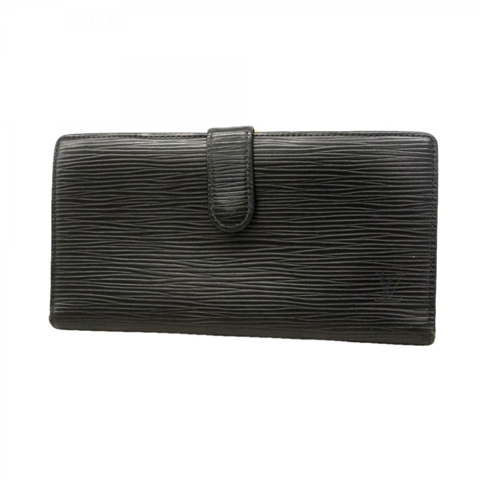 ルイ・ヴィトン(Louis Vuitton) ルイ・ヴィトン 長財布 エピ コンチネンタルヴィエノワ M63252 ノワールレディース